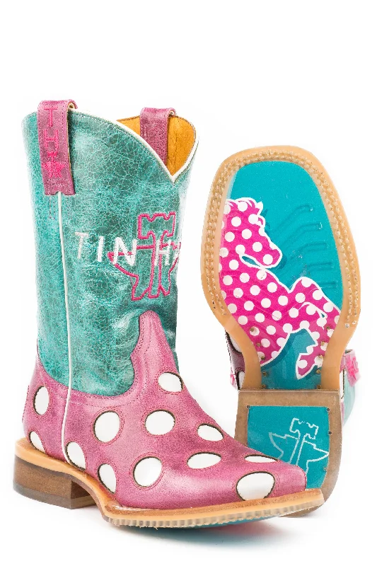 LITTLE GIRLS LITTLE MISS DOTTY WITH HORSE A DOT SOLE