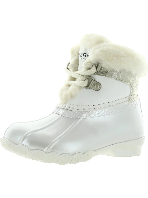 Alpine Saltwater Jr Girls Comfort Lace-p Ankle Boots