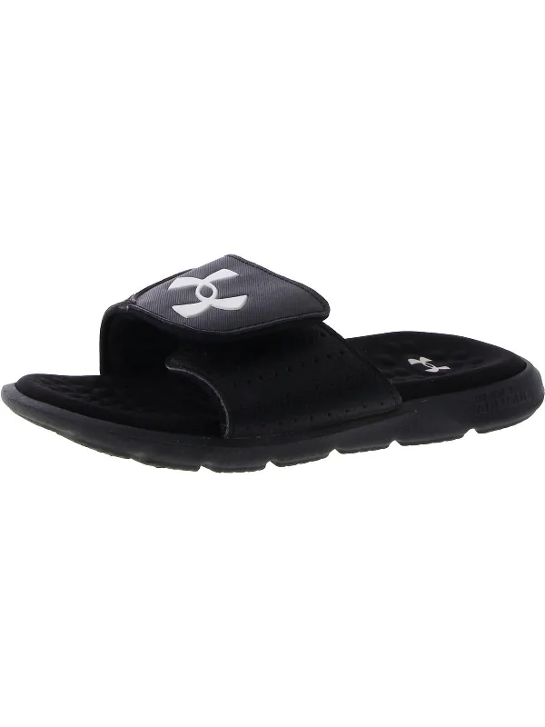 Boys Adjustable Padded Insole Slide Sandals