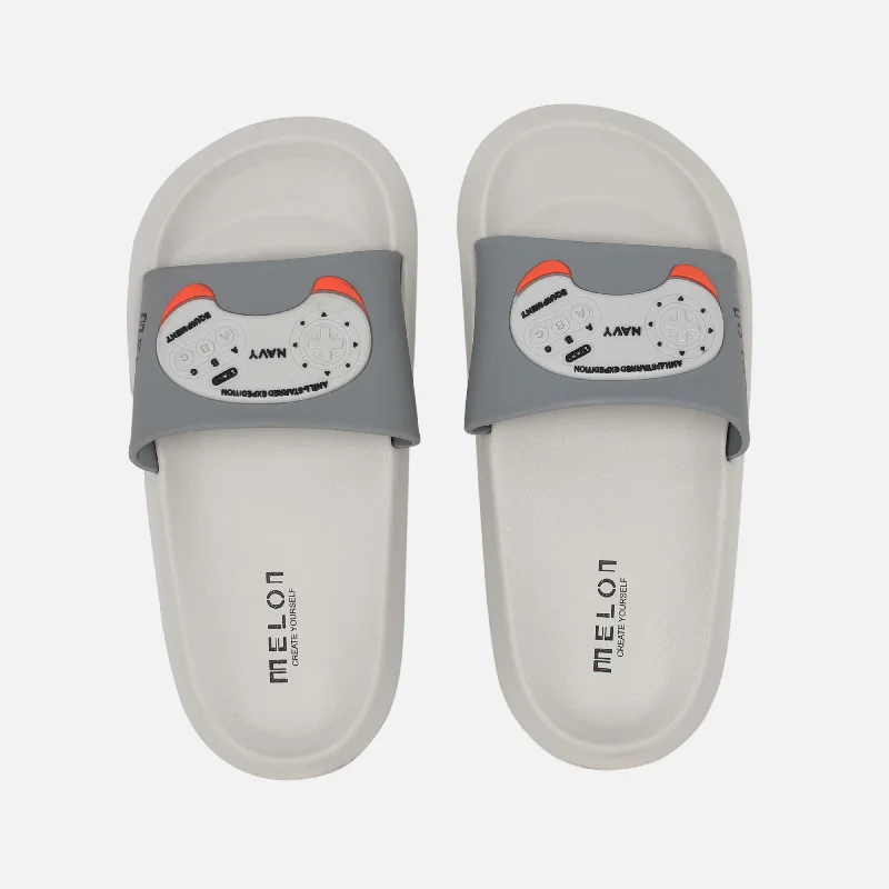 BOYS BEACH SLIDES SLIPPERS