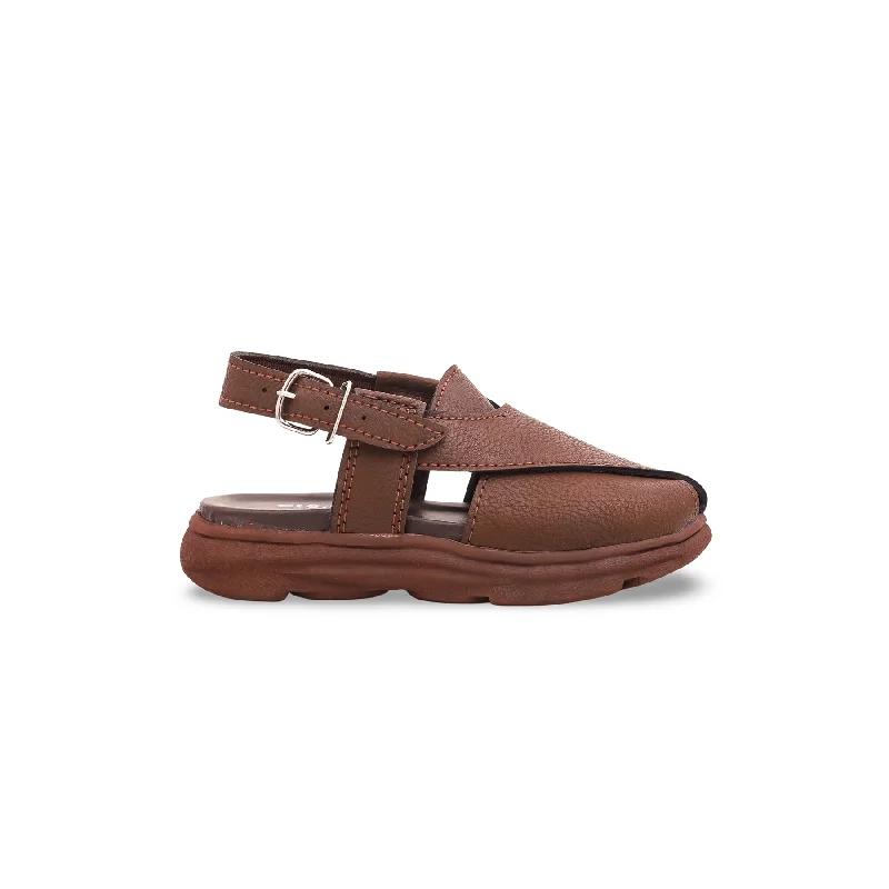 Boys Coffee Peshawari Chappal KD9456