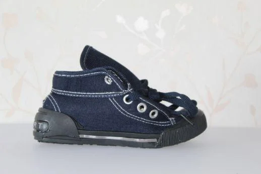 Boys Hi-top, Navy Blue