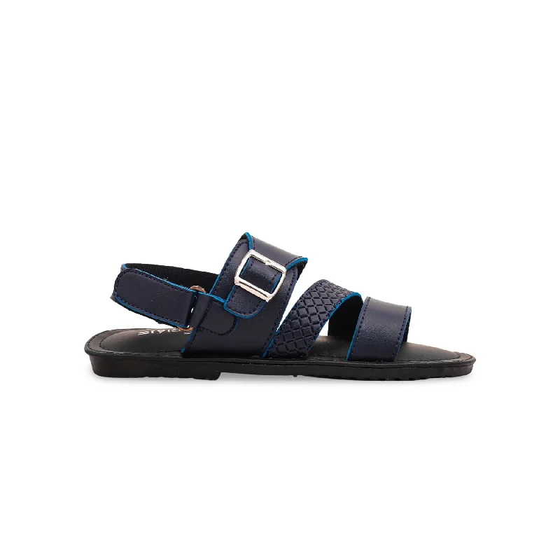 Boys Navy Formal Sandal KD9474