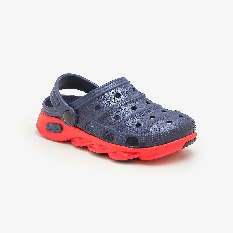 Boys Perforated Slingback Sandals