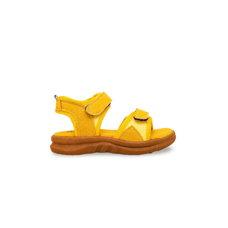 Boys Yellow Casual Sandal KD9502