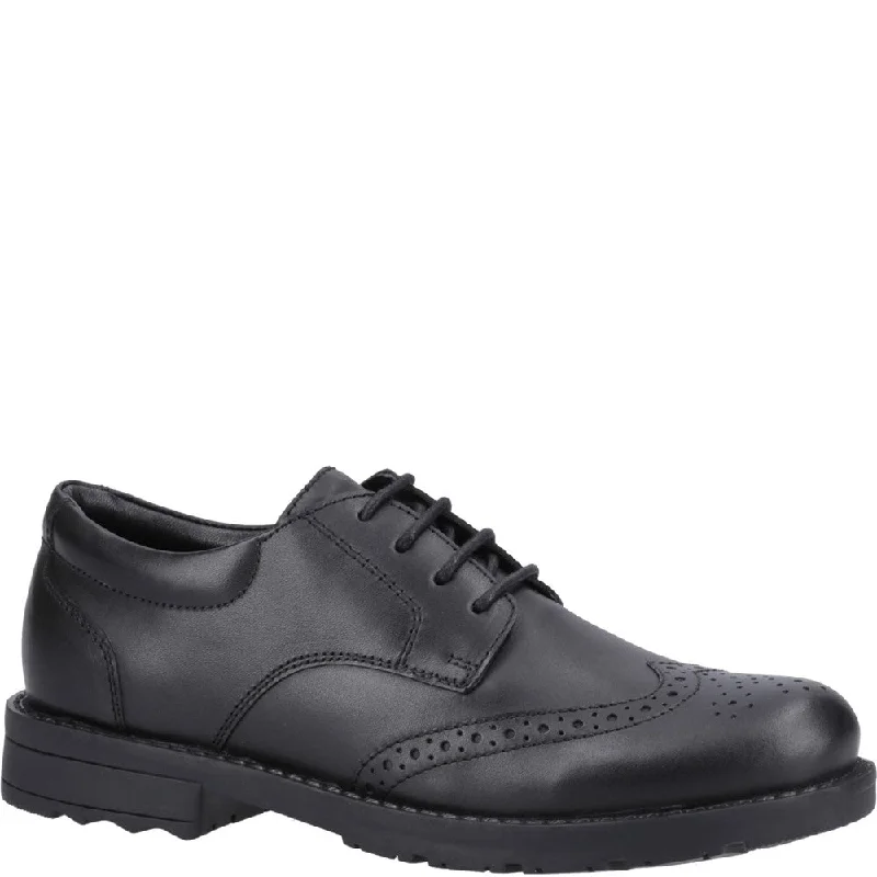 Hush Puppies Brian XL Senior School Shoes