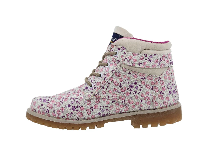 Discovery Expedition Kids' Outdoor Boot Nattai Pink Flowers