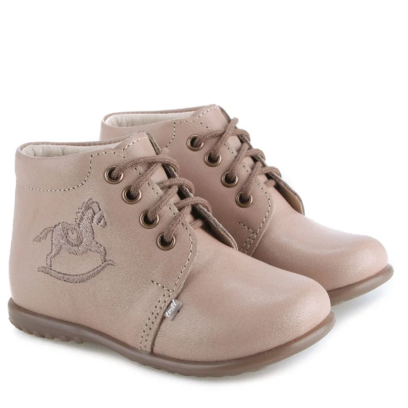 Emel Stone Taupe Rocking Horse Bootie