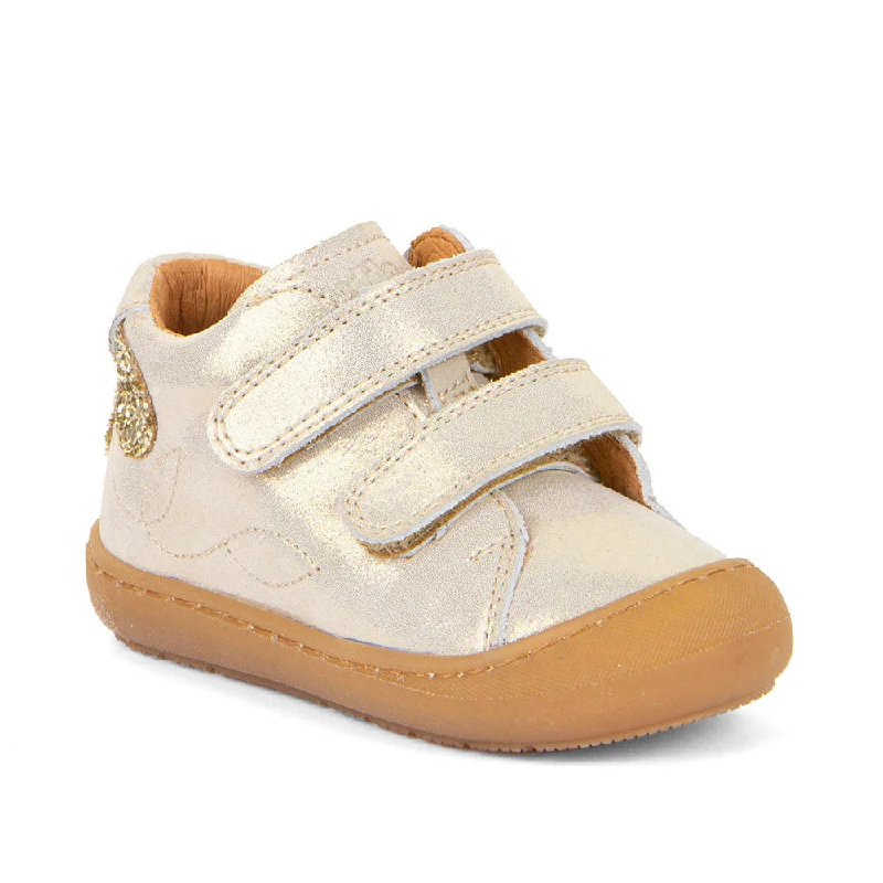 Froddo Ollie Flower | Velcro Shoe | Gold