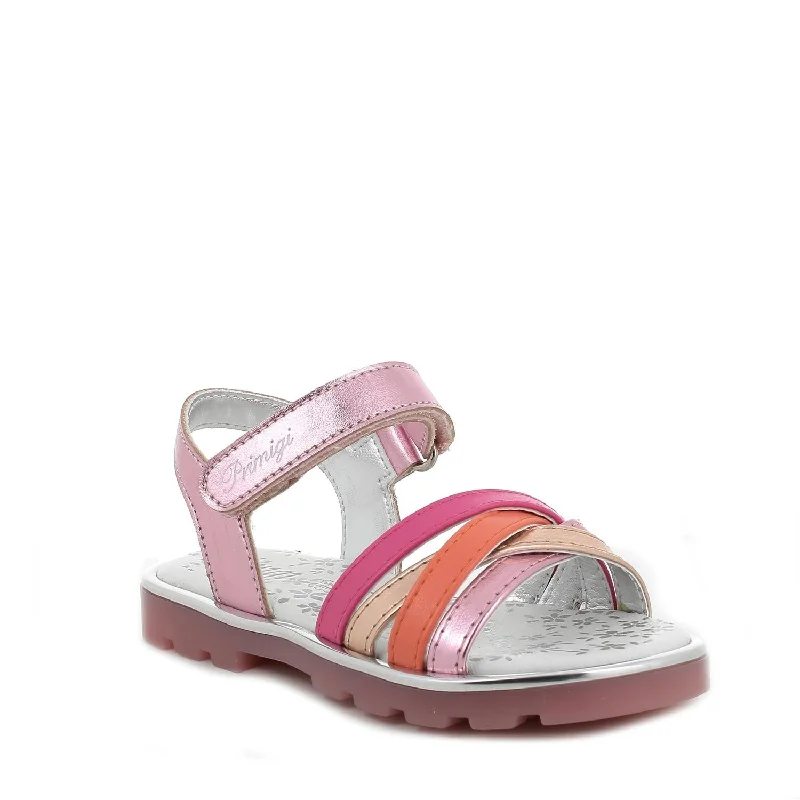 Primigi Funny | Pink Metallic Strappy Kid Sandals