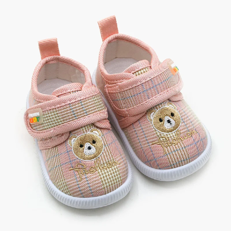 Girls Canvas Shoes - Pink