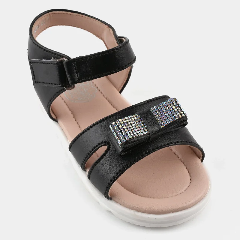 Girls Sandal 40-117-BLACK