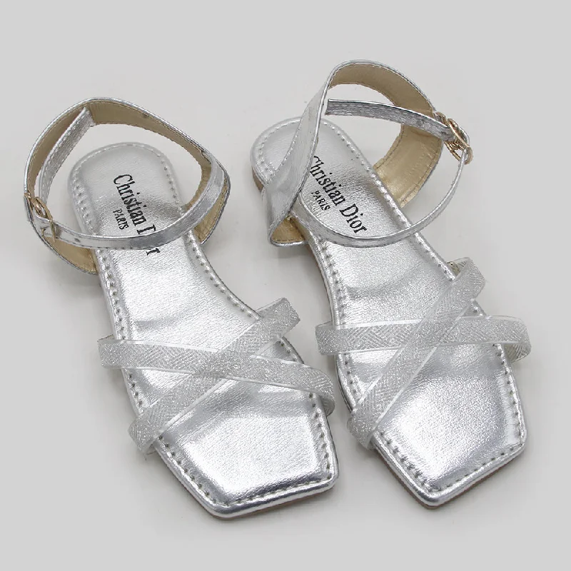 Girls Sandal - Silver