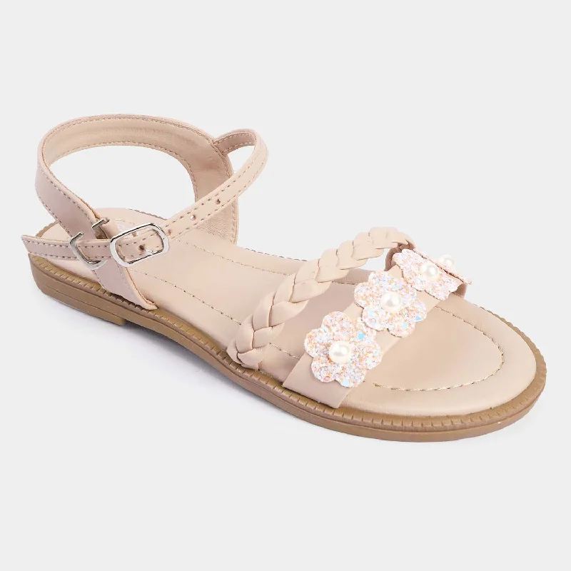 Girls Sandal SQ-001-BEIGE