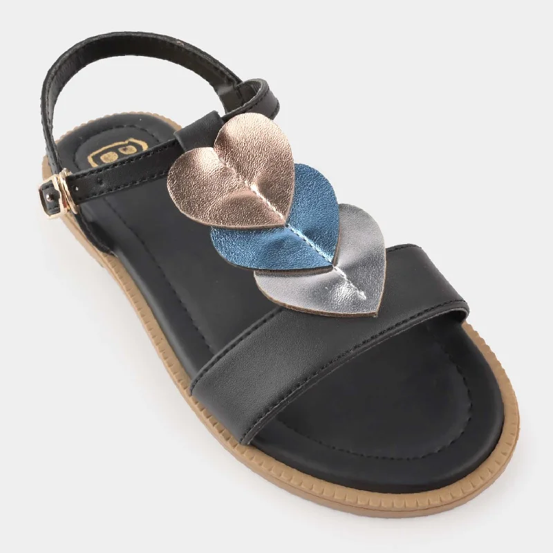 Girls Sandal ZP-017-BLACK