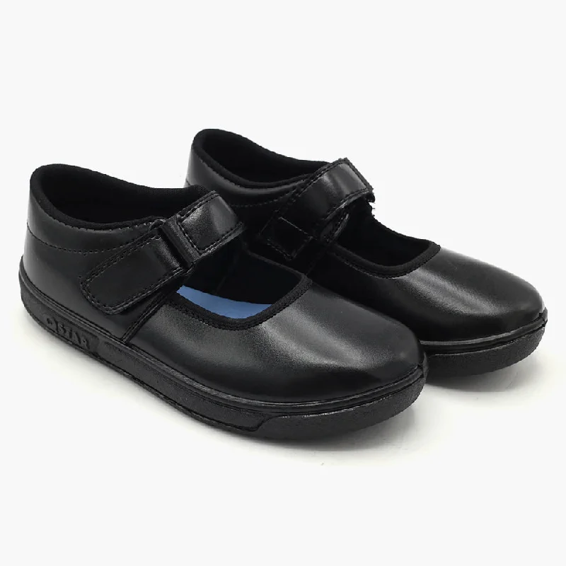 Girls School Shoes - Black