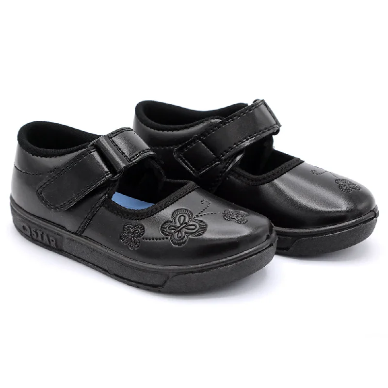 Girls School Shoes - Black