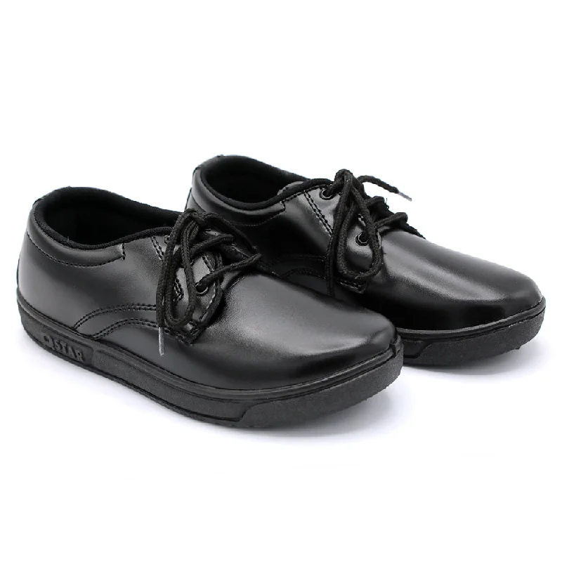 Girls School Shoes - Black