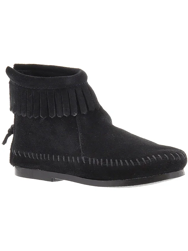 Girls Toddler Zipper Ankle Boots