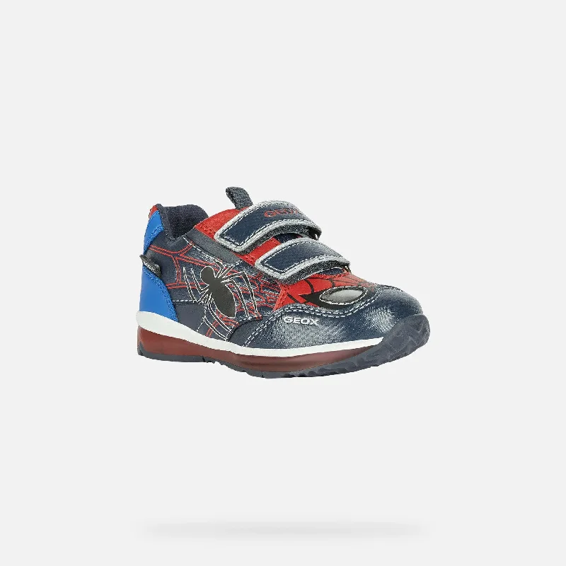 High Top Sneakers Todo Baby - Navy Red | Geox