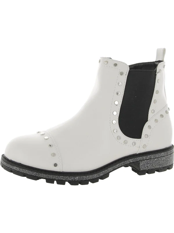 Jailyn Girls Big Kid Studded Chelsea Boots