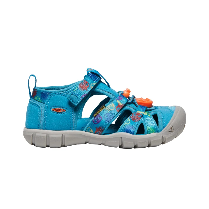 Keen Seacamp II CNX | Smokey Bear/Fjord Blue Youth Sandals