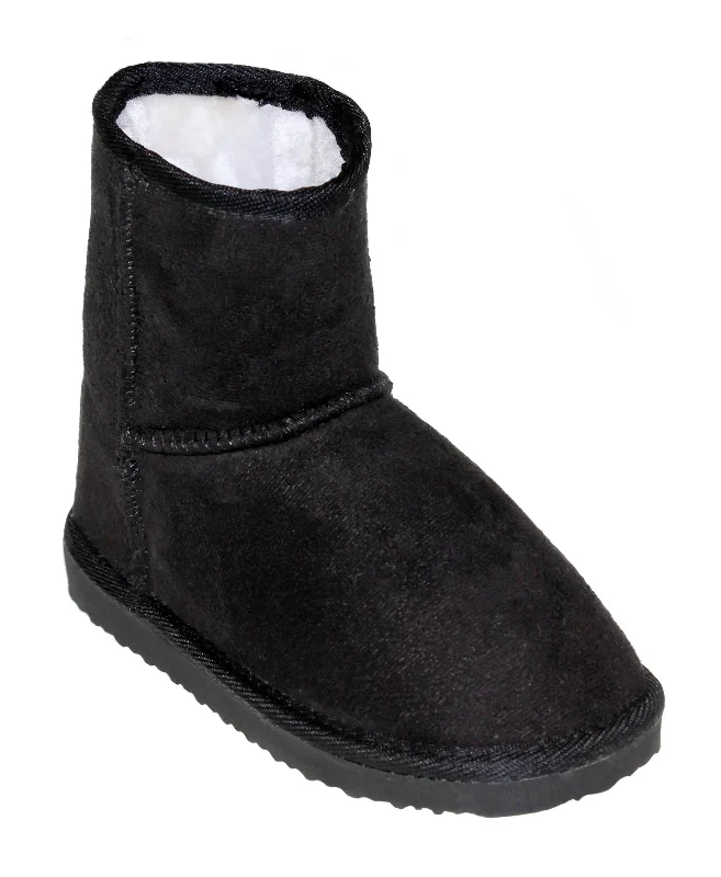 Kids Unisex Faux Suede Boots