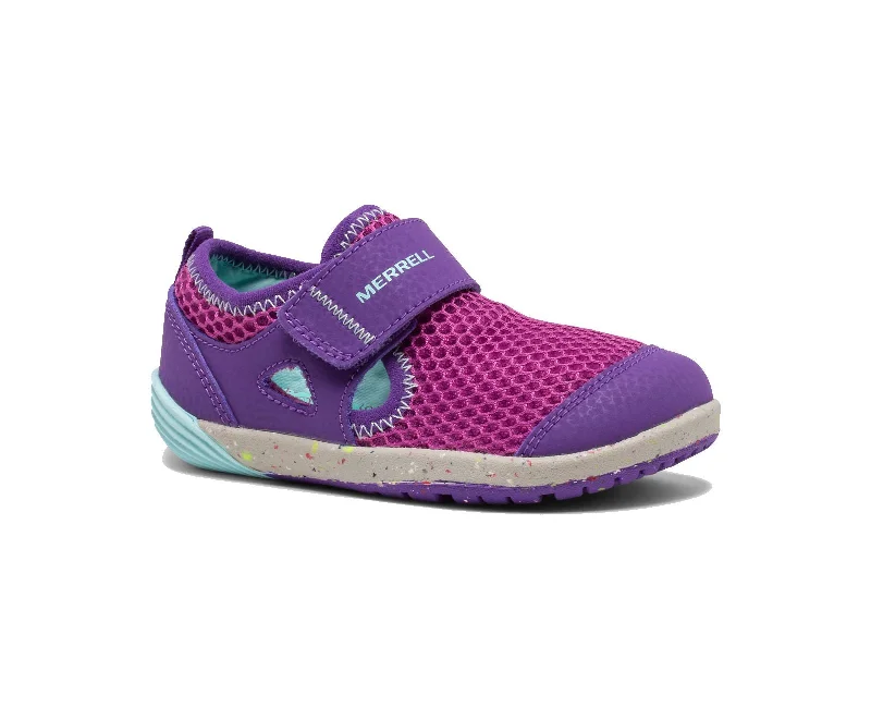 Merrell Bare Steps H2O | Purple/Turquoise Toddler and Kids Water Shoes