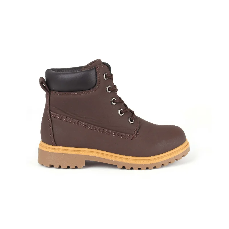 BOYS CASUAL LACE-UP BOOTS