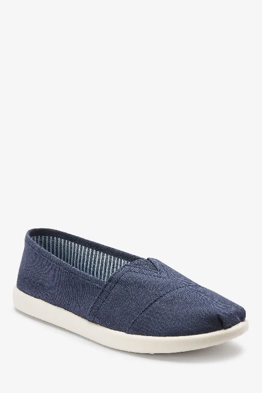 Next Navy Older Boys Espadrilles