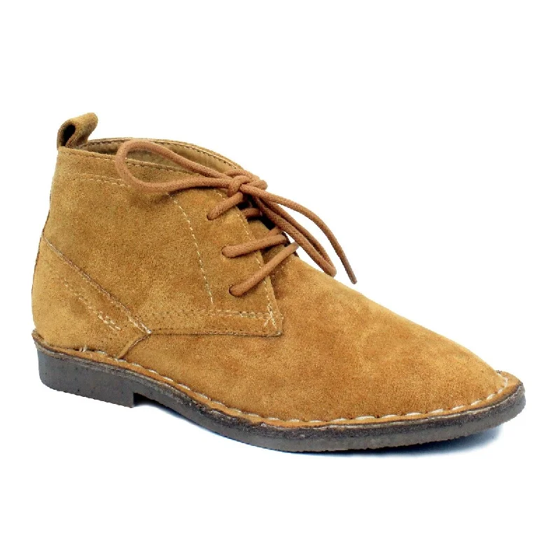 Primark Boys Brown Suede Desert Dealer Ankle Boots