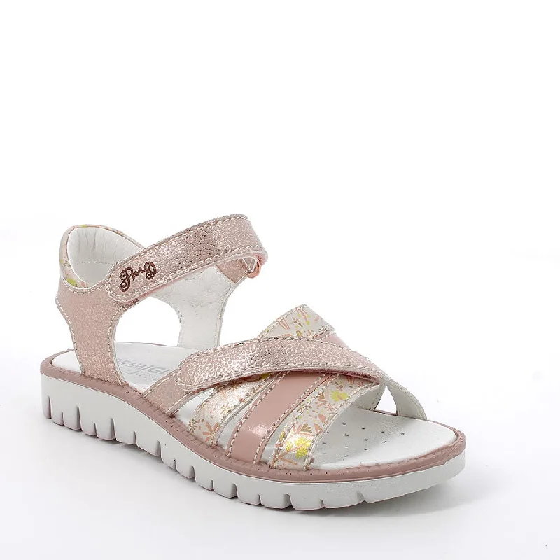 Primigi | Criss-Cross Rose Gold Big Kids Sandals