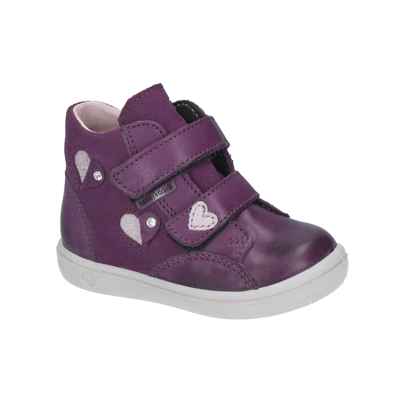 Ricosta Abby | Waterproof Velcro Boot | Cassis Purple