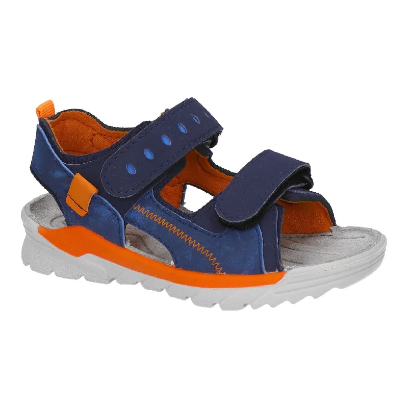 Ricosta Sandal | Tajo | Waterproof | Navy & Orange