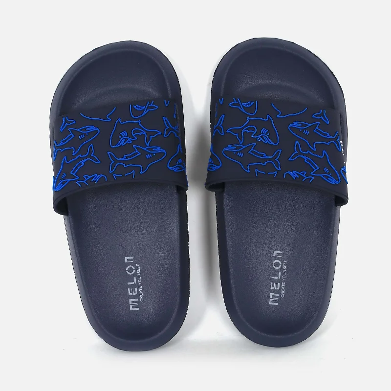 BOYS BEACH SLIDES SLIPPERS