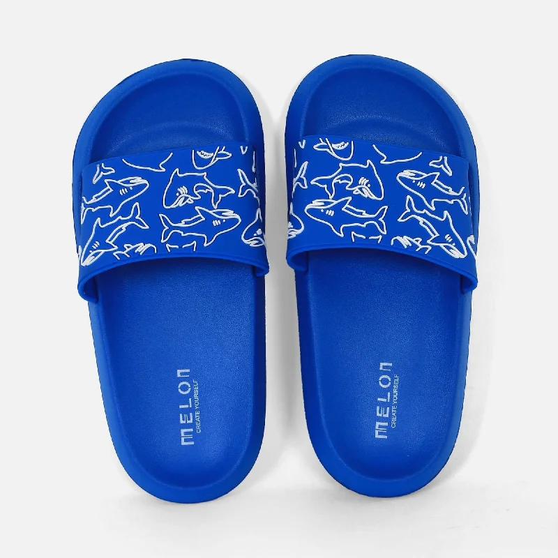 BOYS BEACH SLIDES SLIPPERS