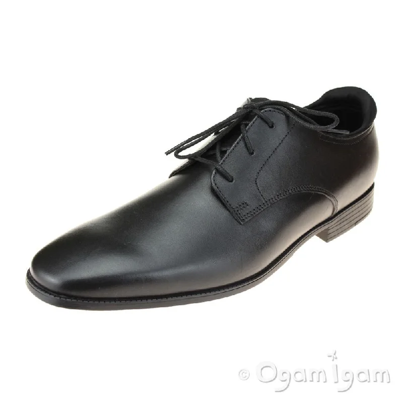 Start-rite Academy Boys Black School Shoe