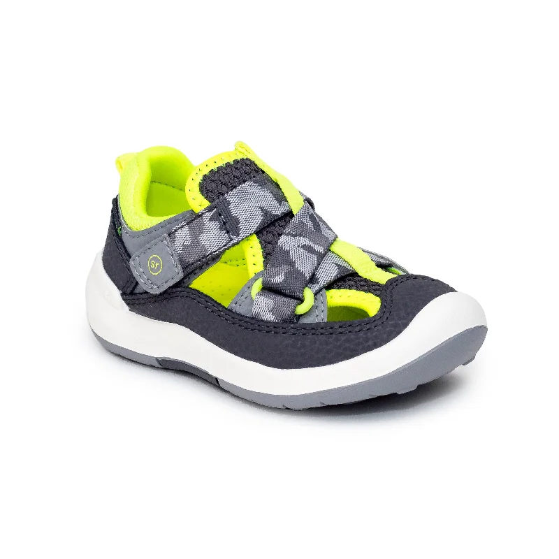 Stride Rite Surf | Grey/Cami Toddler Sandals