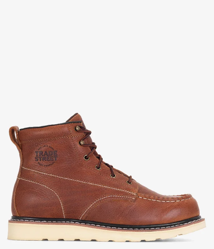 Trade Street Foundation Wedge Work Boot - Men