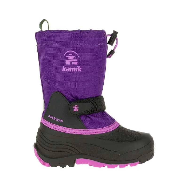 Waterbug5 Kid's Waterproof Snow Boot - Purple/Pink