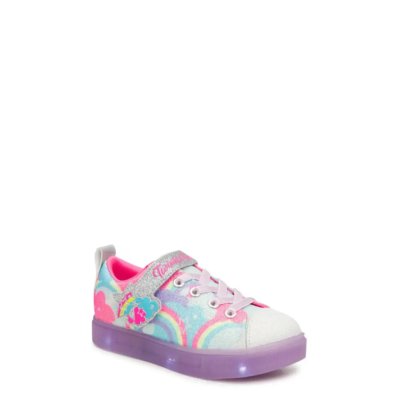 Youth Girls' Twinkle Toes - Sparks Ice 2.0 Shimmering Sky Sneaker | Skechers