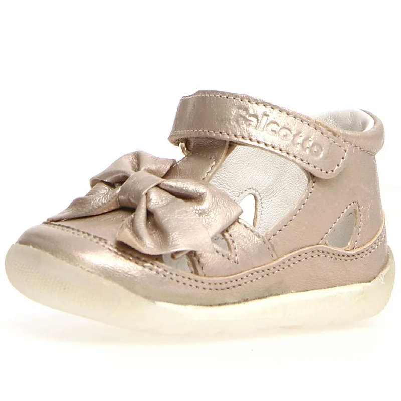 Falcotto Gily Girl's Casual Shoes - Pebbled Cipria