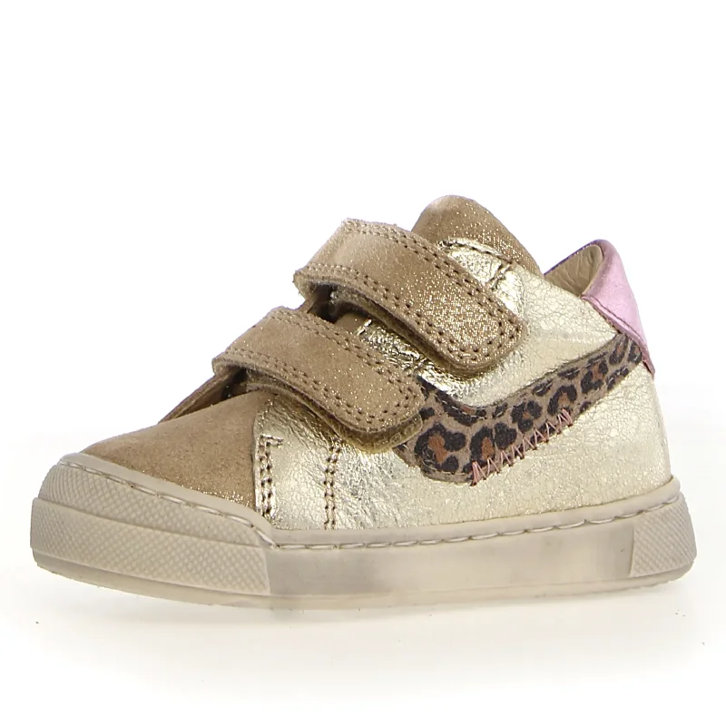 Falcotto Palom Vl Girl's Casual Shoes - Platinum/Pink