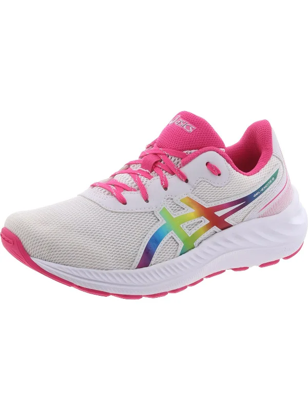 Gel-Excite 9 GS Girls Lace-Up Padded Insole Running Shoes