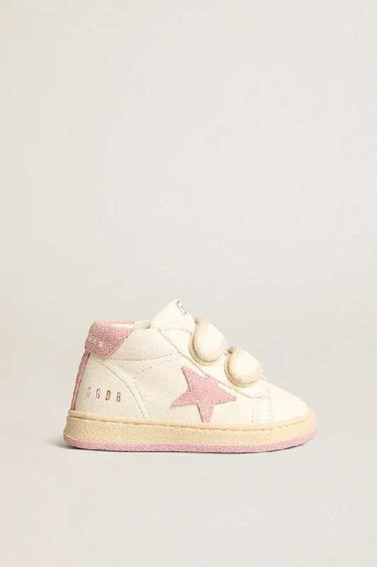 Golden Goose White Pink Baby Sneaker