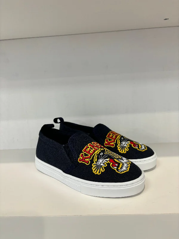 Kenzo Navy Slip On Sneaker