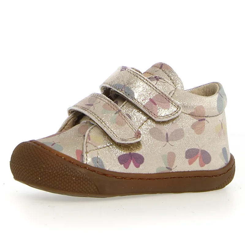 Naturino Cocoon Vl Girl's Casual Shoes - Platinum/Multi