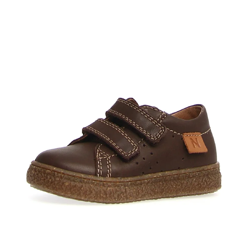 Naturino Boy's Carex Sneakers, Dark Brown