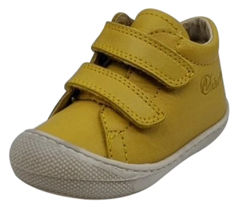 Naturino Girl's & Boy's Cocoon Vl Nappa Spazz Sneakers, Giallo