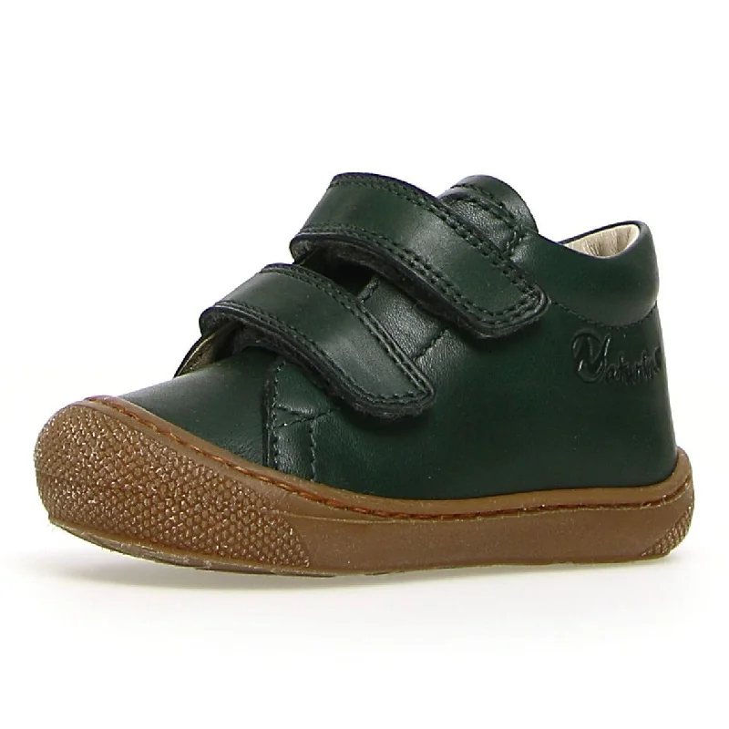 Naturino Girl's & Boy's Cocoon Vl Nappa Spazz. Sneakers - Green Bottle